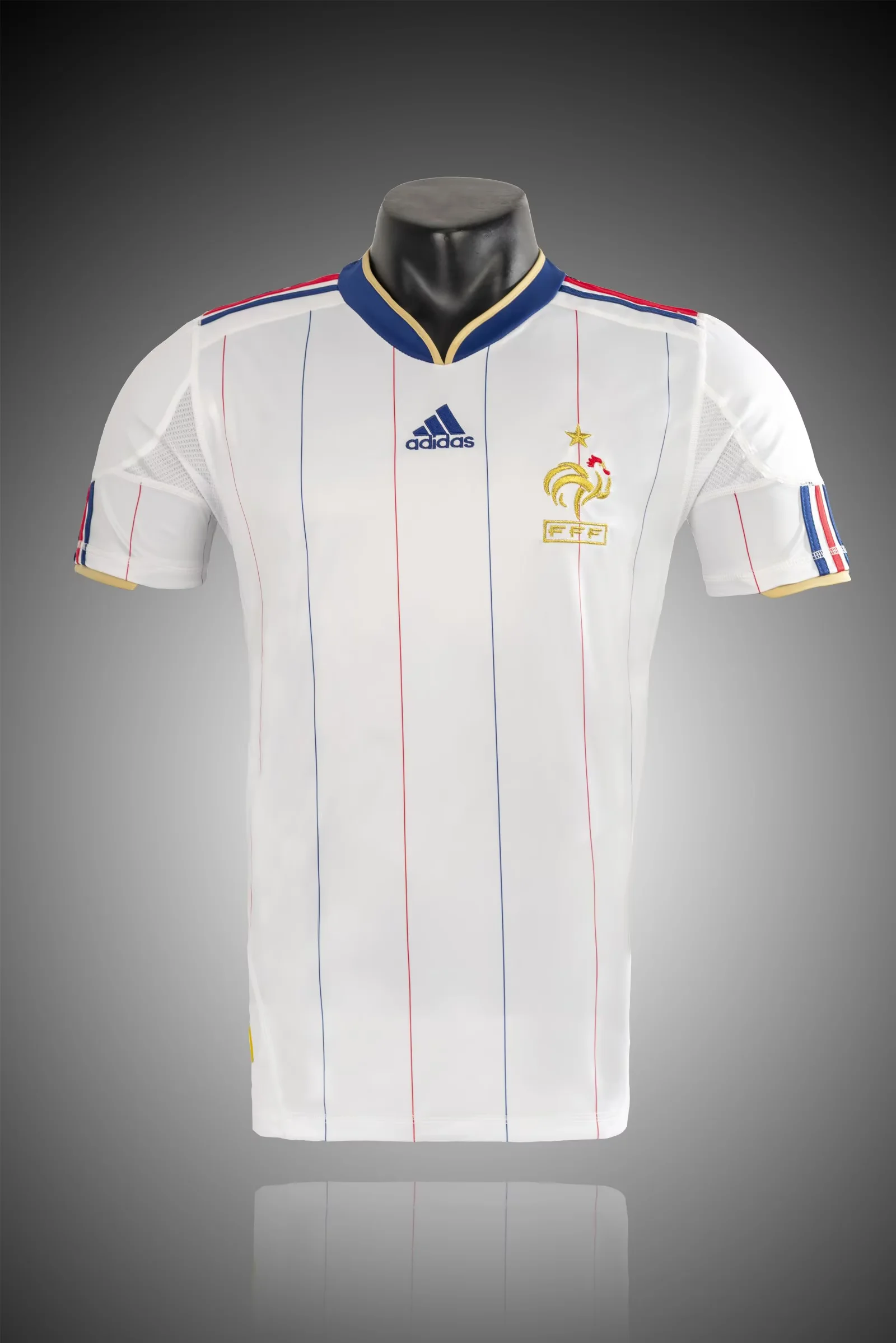 2010 Retro France Away Football Shirt 1:1 Thai Quality