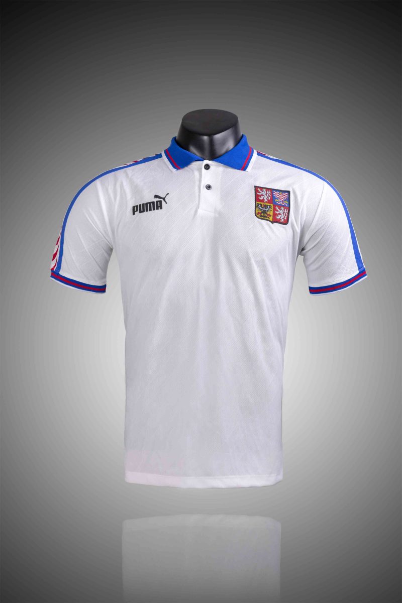 5a54fb6a56f07da6eada0b64c34ee69e 1996 Retro Czech Republic Away Football Shirt 1:1 Thai Quality