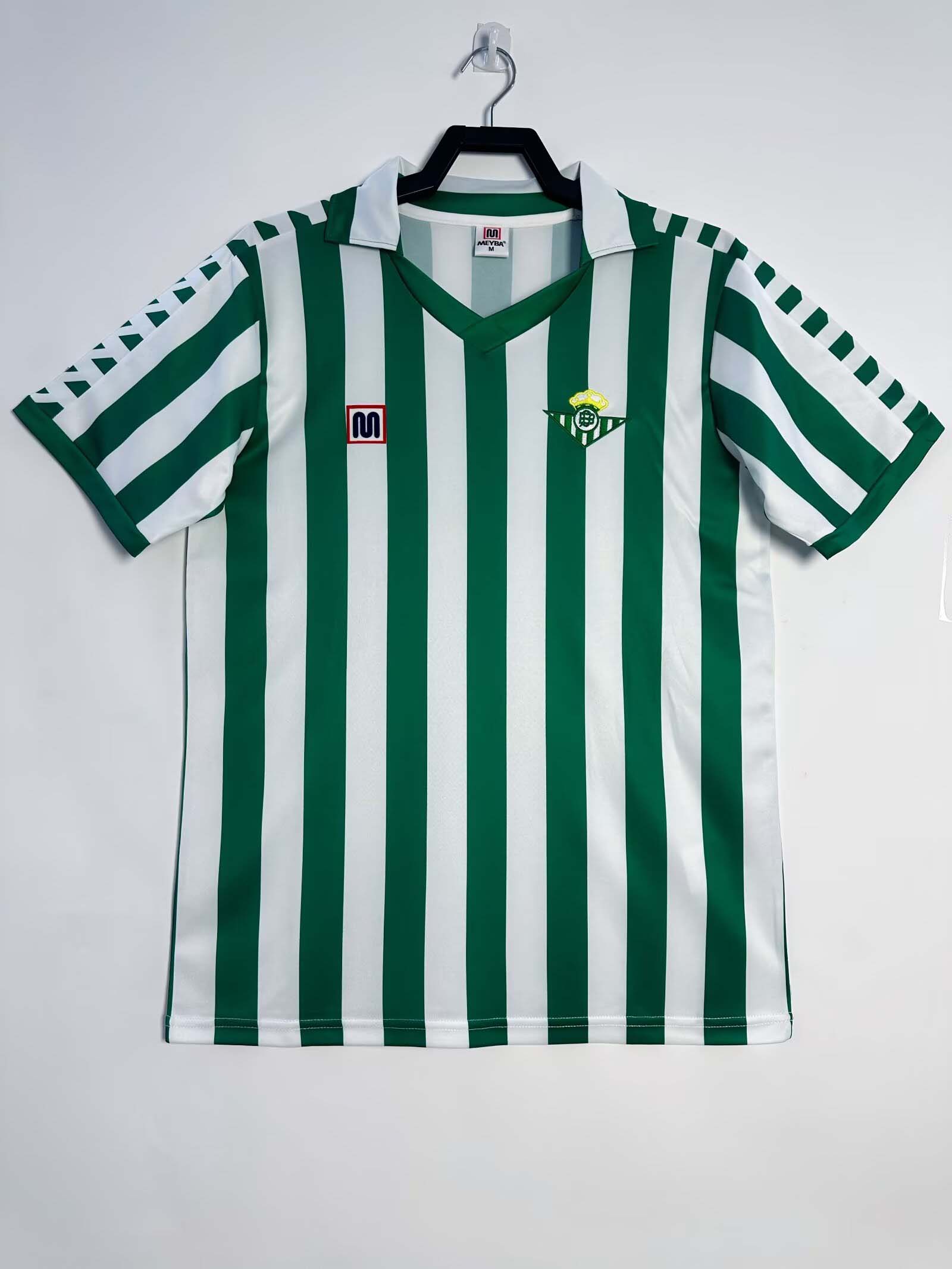 1982/1985 Retro Real Betis Home Football Shirt 1:1 Thai Quality