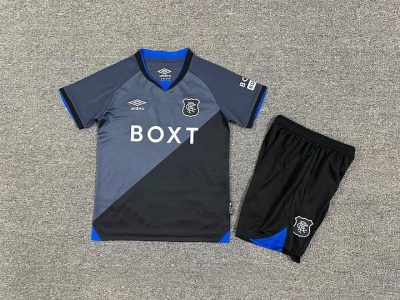 2025/2026 Rangers Third Away Football Shirt Kids Size 1:1 Thai Quality