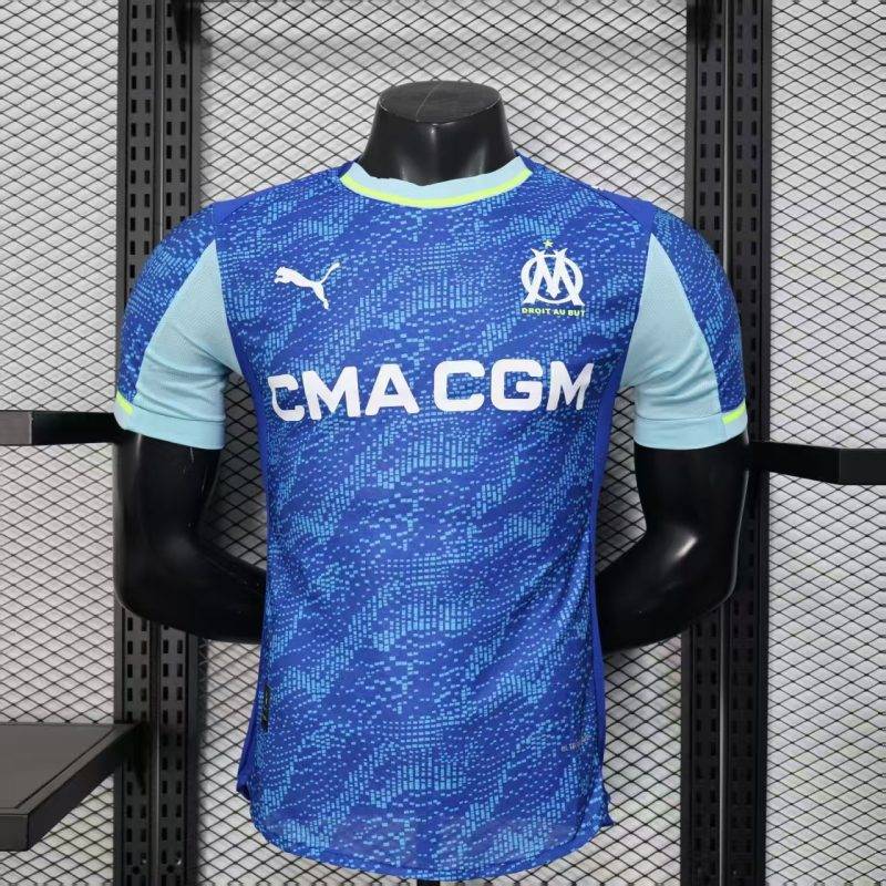 2025/2026 Player Version Olympique Marseille Third Away Football Shirt 1:1 Thai Quality