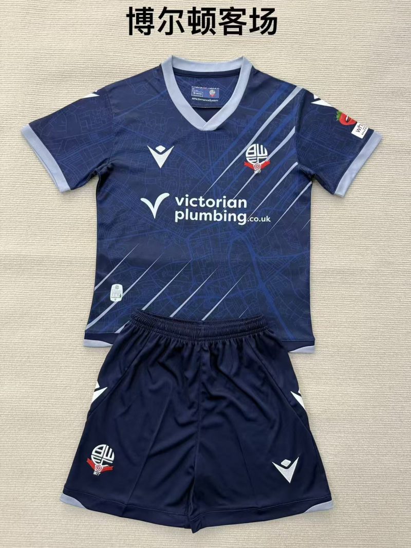 2025/2026 Bolton Away Kids Size 1:1 Thai Quality