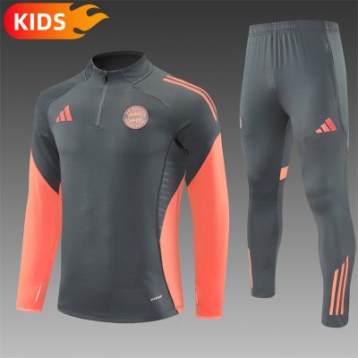 2025/2026 BM Half-Pull Training Suit Football Shirt Kids Size