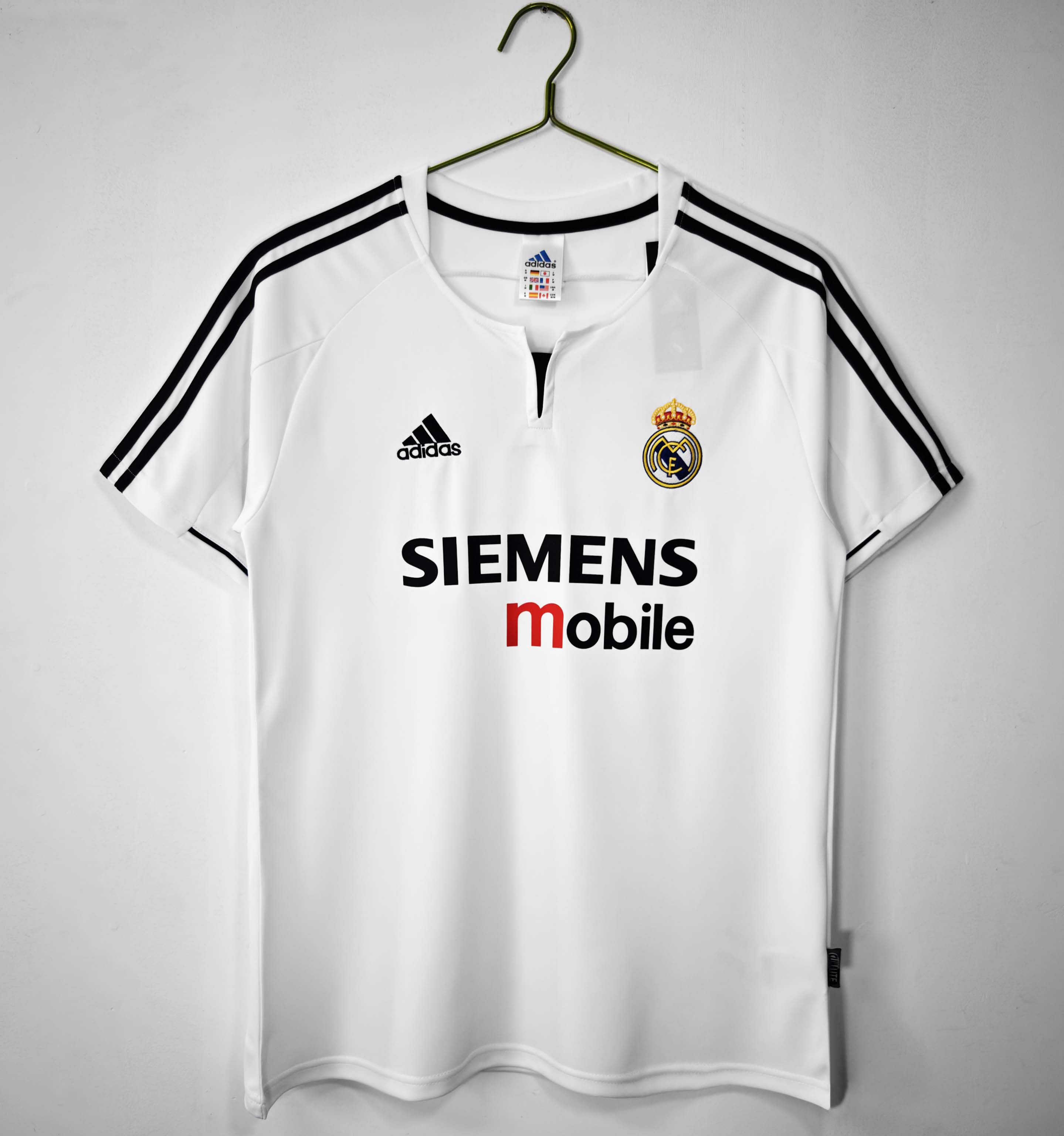 2003/2004 Retro Real Madrid Home Football Shirt 1:1 Thai Quality