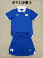 2025 El Salvador Home Football Shirt Kids Size 1:1 Thai Quality