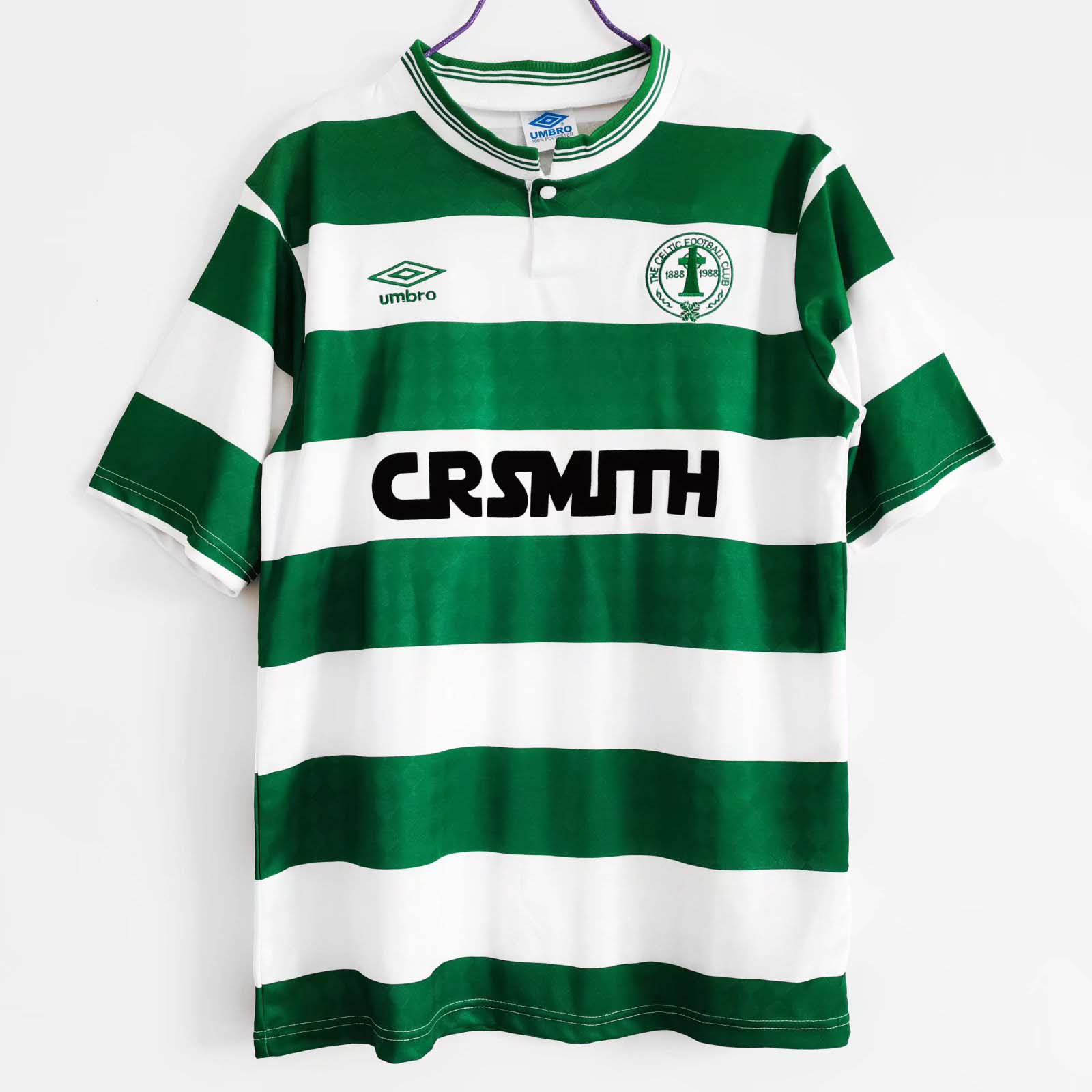 1987/1988 Retro Celtic Home Football Shirt 1:1 Thai Quality