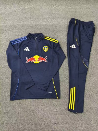 2025/2026 Leeds United Half-Pull Training Suit Football Shirt