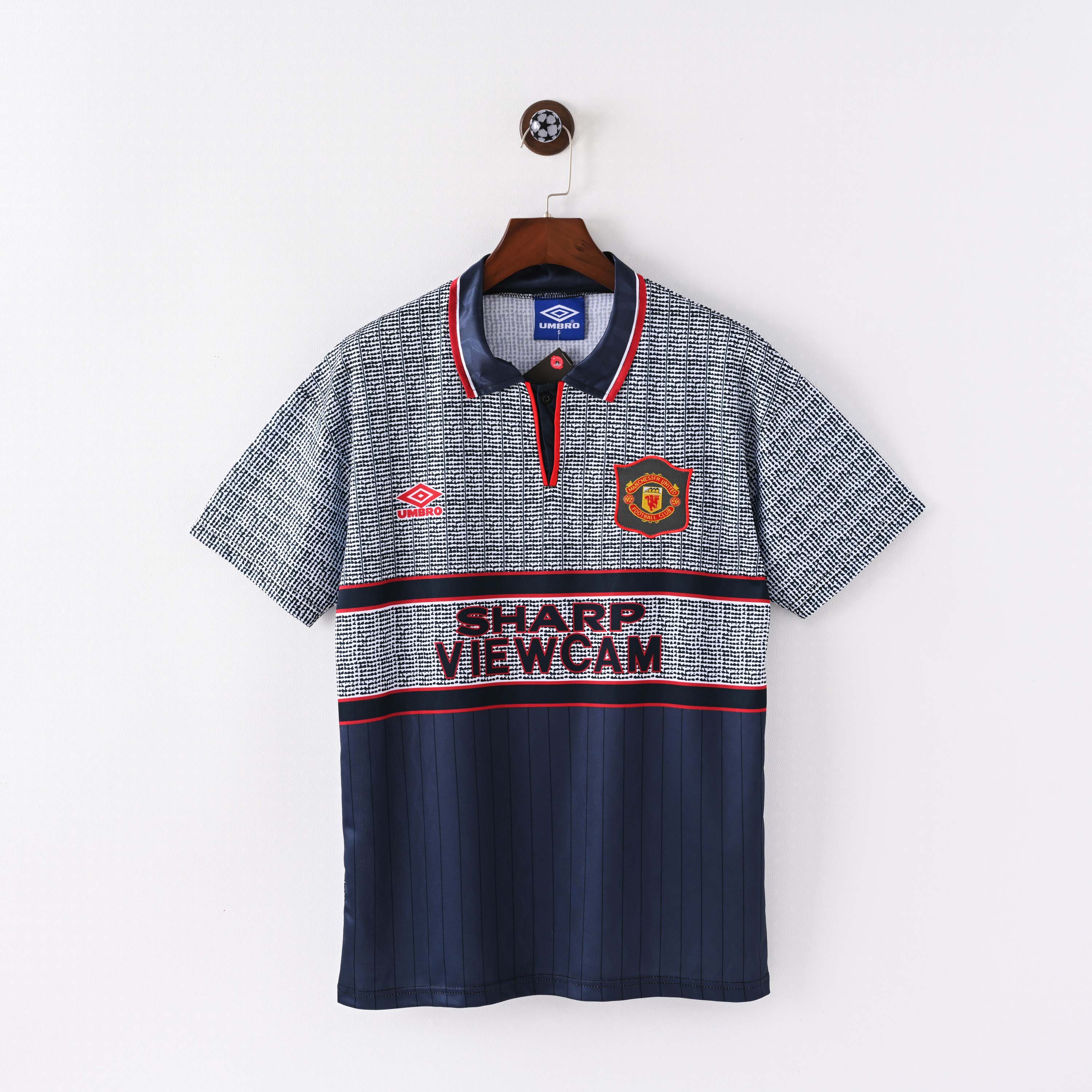 1995/1996 Retro Manchester United Away Football Shirt 1:1 Thai Quality