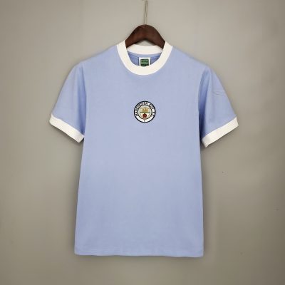 1972 Manchester City Home Football Shirt 1:1 Thai Quality