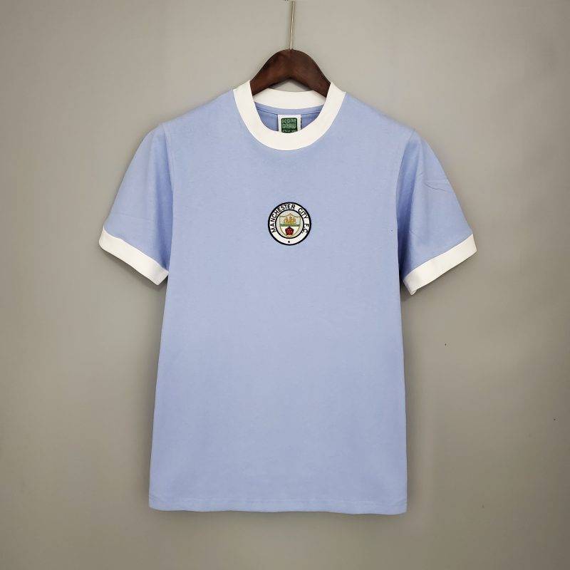 1972 Manchester City Home Football Shirt 1:1 Thai Quality