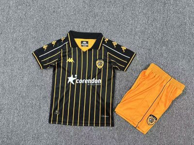 2025/2026 Hull City Away Shirt Kids Size 1:1 Thai Quality