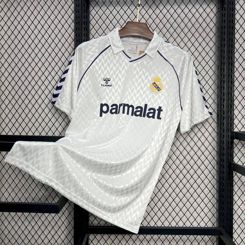 1986/1987 Real Madrid Home Football Shirt 1:1 Thai Quality