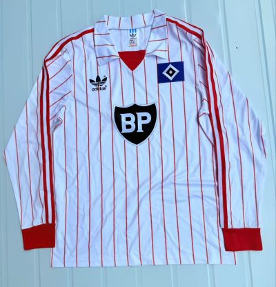1982/1983 Retro Hamburg Home Long Sleeves Football Shirt 1:1 Thai Quality