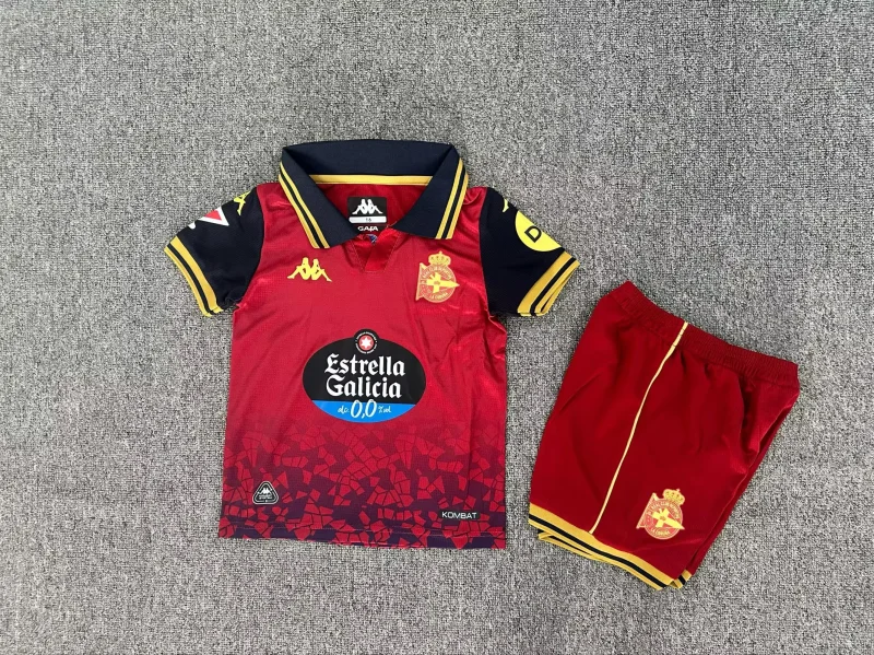 71b8208c01a6e542bdee38b16b7fb6f6 2025/2026 Deportivo de La Coruna Away Football Shirt Kids Size 1:1 Thai Quality