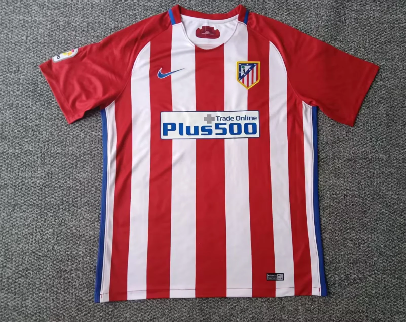 2016/2017 Retro Atletico Madrid Home Football Shirt 1:1 Thai Quality