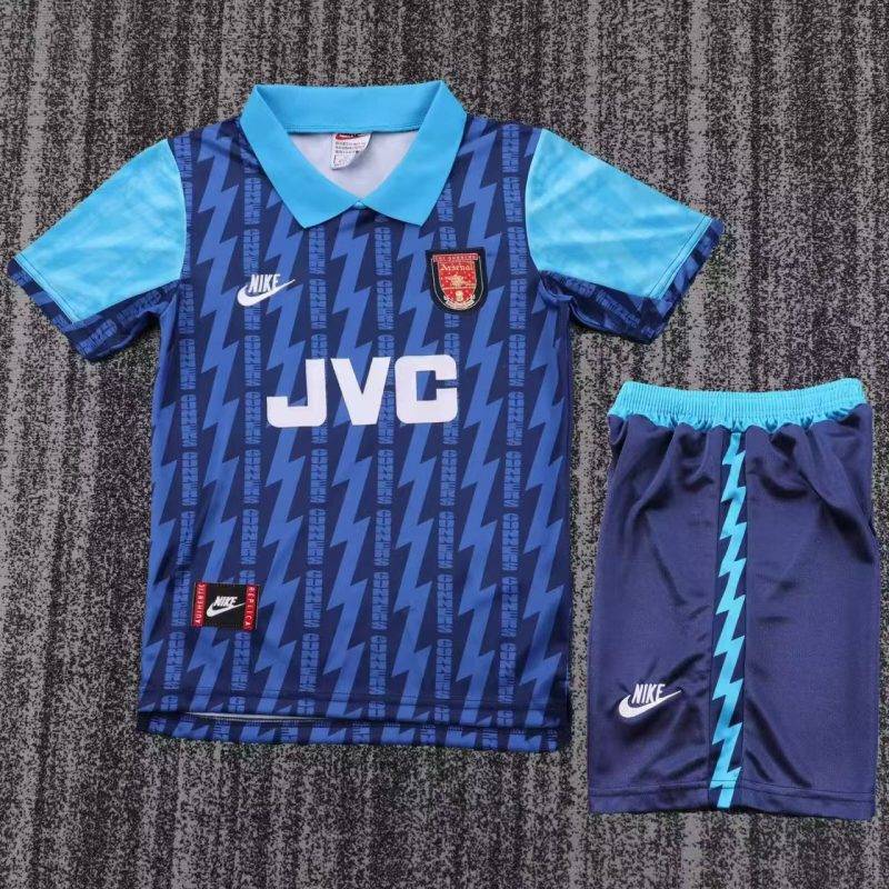 735234cf25148f410fdc5fad979ca31e 1994/95 Arsenal Away Football Shirt Kids Size 1:1 Thai Quality