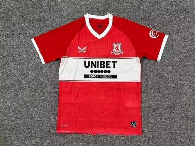 2025/2026 Middlesbrough Home Football Shirt 1:1 Thai Quality