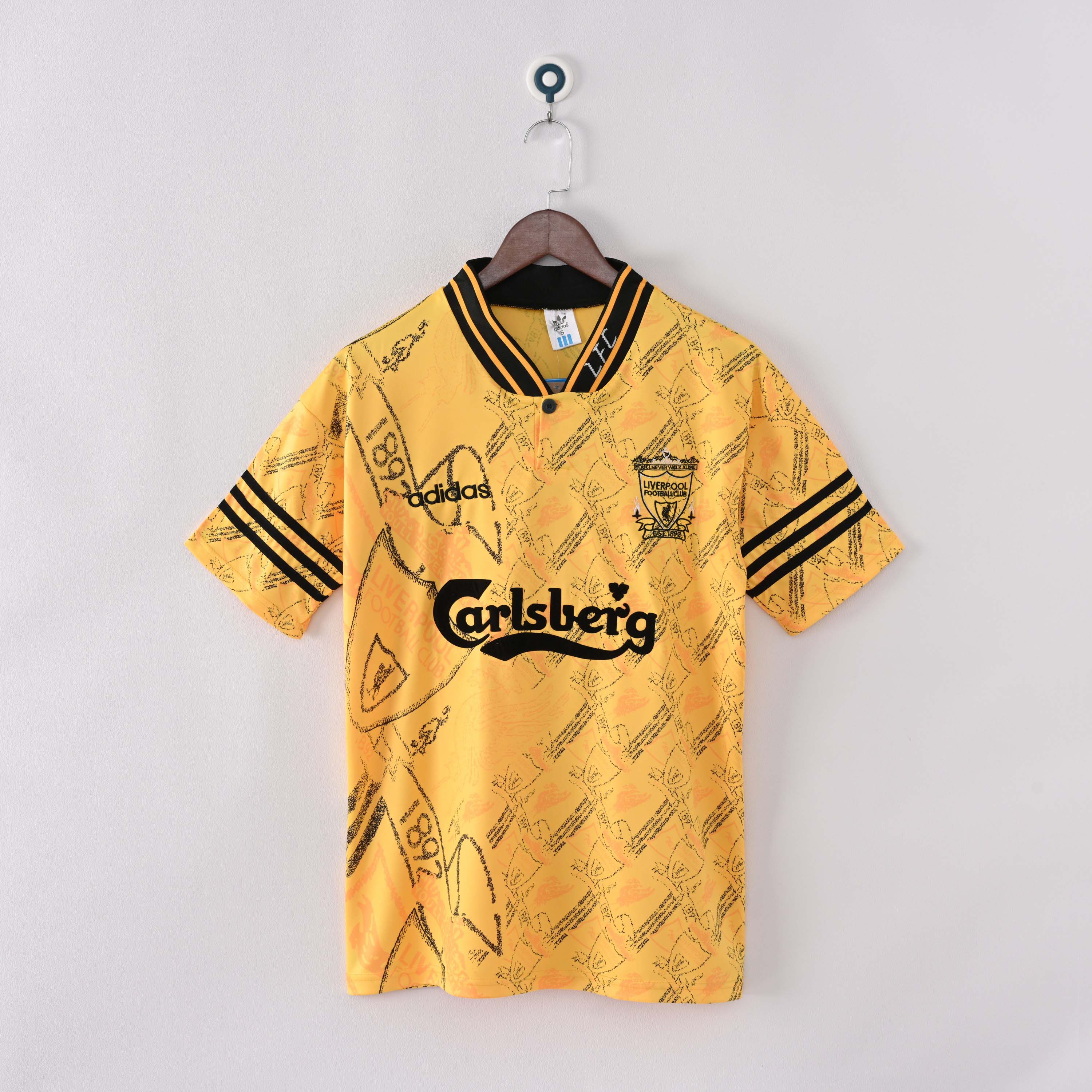 1994/1996 Retro Liverpool Third Away Football Shirt 1:1 Thai Quality
