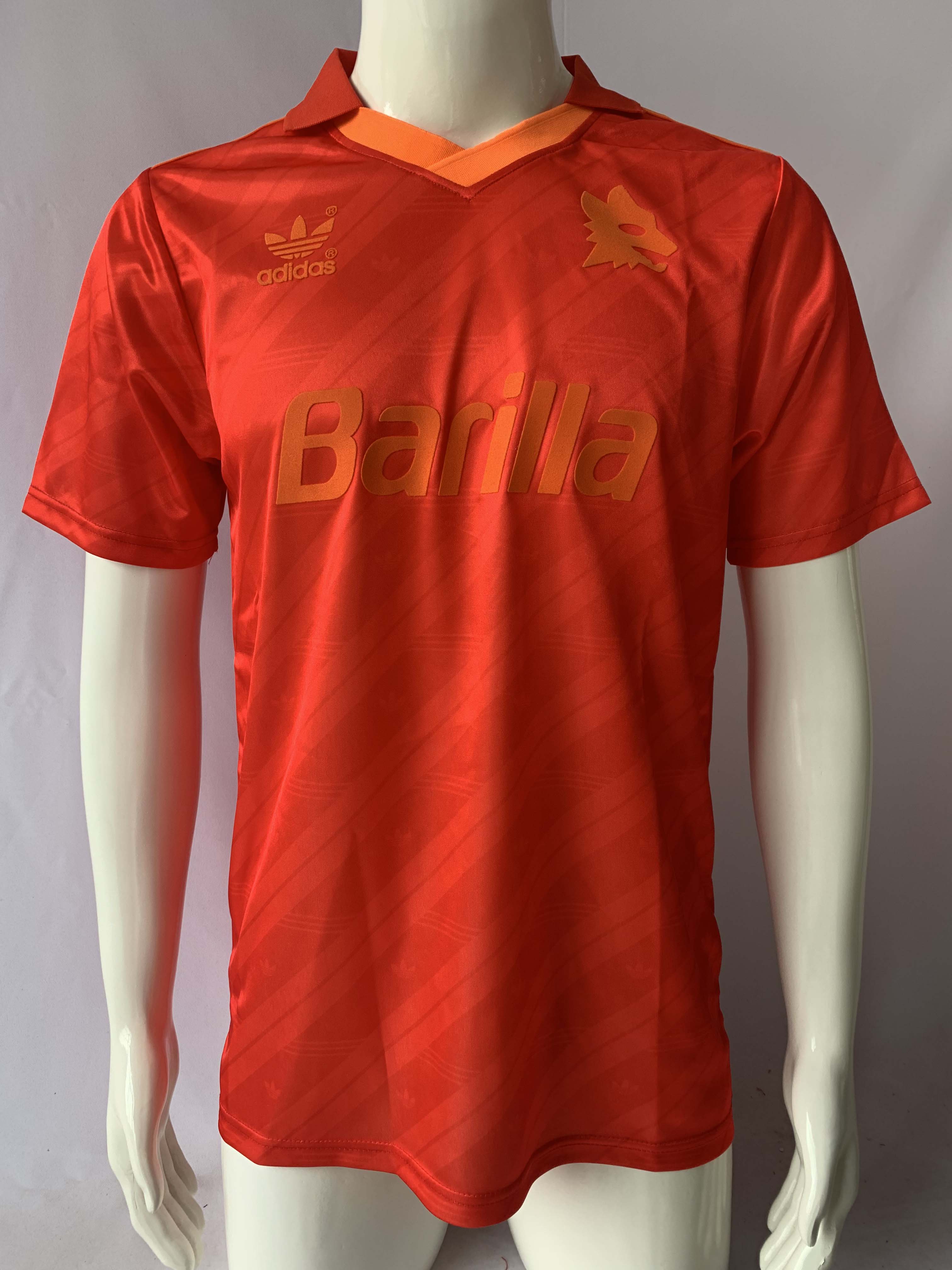 1992/1993 Retro AS Roma Third Away Football Shirt 1:1 Thai Quality