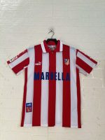 1997/1998 Atletico Madrid Home Football Shirt 1:1 Thai Quality