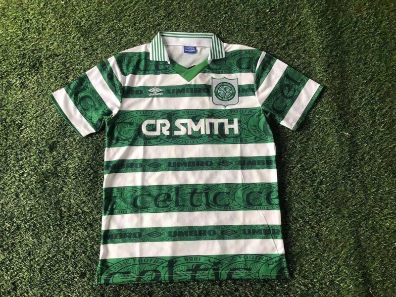 1995/1997 Retro Celtic Home Football Shirt 1:1 Thai Quality