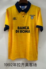1992 Retro Lazio Away Football Shirt 1:1 Thai Quality