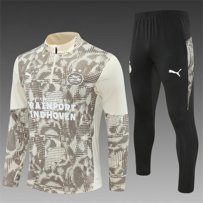 25/26 Eindhoven Half-Pull Training Suit Football 1:1 Thai Quality Set