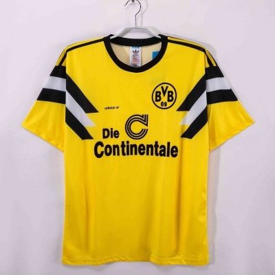 1989 Retro Dortmund DFB-Pokal Final Football Shirt 1:1 Thai Quality