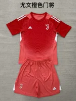 2025/2026 Juventus Goalkeeper Football Shirt Kids Size 1:1 Thai Quality