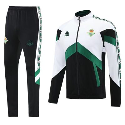 2025/2026 Real Betis Long Zipped Jacket Cyan Football Shirt 1:1 Thai Quality Set