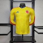 2026 Long Sleeve Player Version Colombia Home World Cup Football Shirt 1:1 Thai Quality