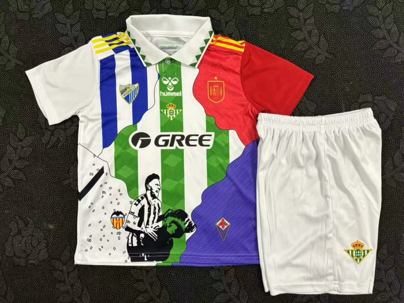 7ab1096763d2b61e9a1a775e2e5138e2 2025/2026 Joaquin 17 Commemorative Edition Football Shirt Kids Size 1:1 Thai Quality