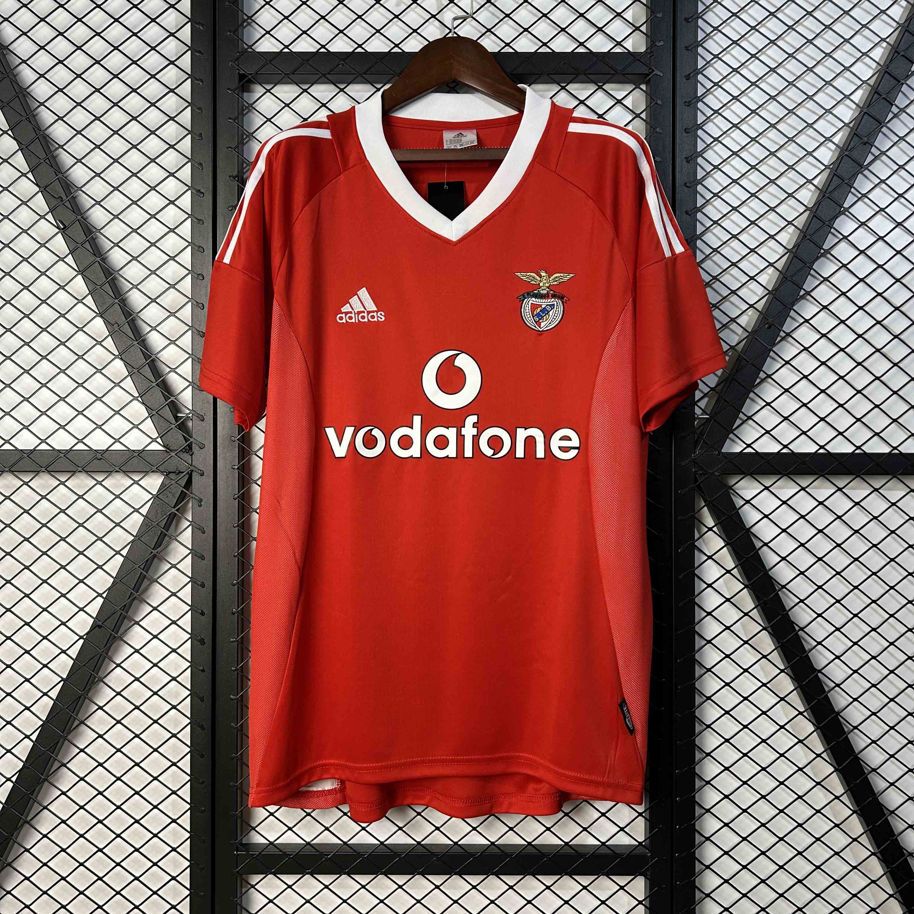 2002/2003 Retro Benfica Home Football Shirt 1:1 Thai Quality