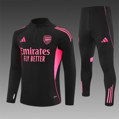 2025/2026 Arsenal Half-Pull Training Suit Football Shirt 1:1 Thai Quality Set