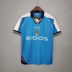1999/2000 Manchester City Home Football Shirt 1:1 Thai Quality
