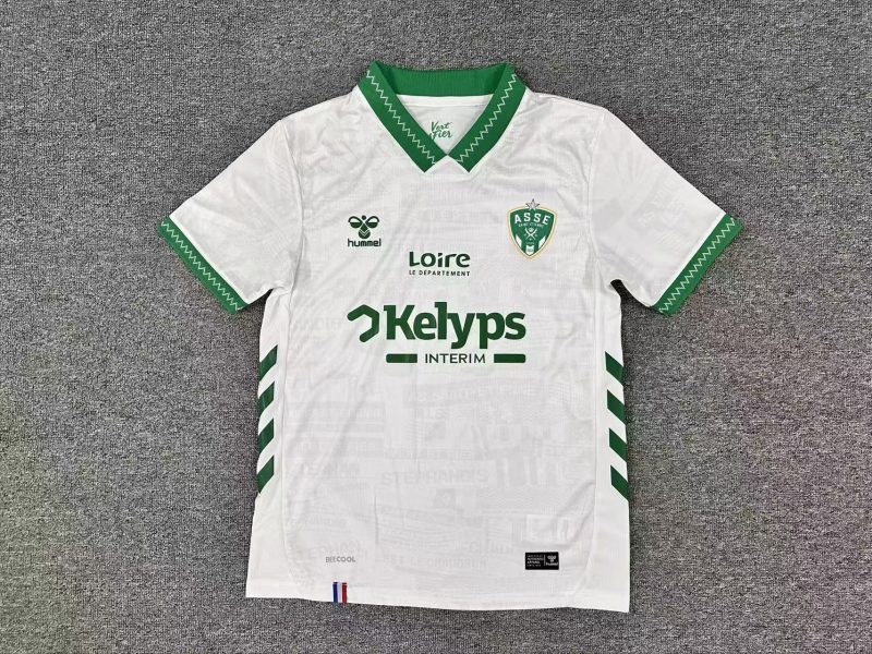 7ef8dcf5160a8c3337c370aaf3d01c98 2025/2026 Saint Etienne Away Football Shirt 1:1 Thai Quality