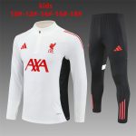 2025/2026 Liverpool Half-Pull Training Suit Football Shirt Kids Size