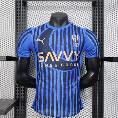 2025/2026 Player Version Al Hilal Home Football Shirt 1:1 Thai Quality