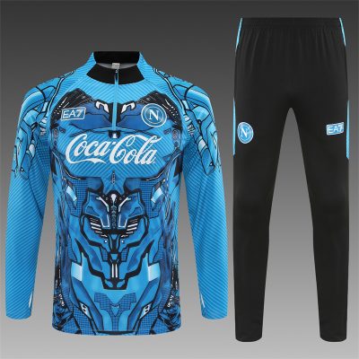 2025/2026 Napoli Half-Pull Training Suit Football Shirt 1:1 Thai Quality Set