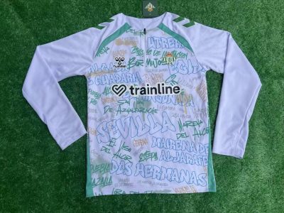 2025/2026 Real Betis Training suit  Long sleeves Football Shirt 1:1 Thai Quality