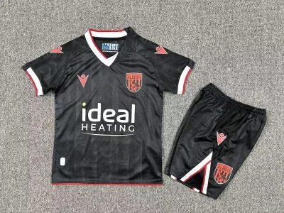 2025/2026 West Bromwich Albion Third Away Football Shirt Kids Size 1:1 Thai Quality