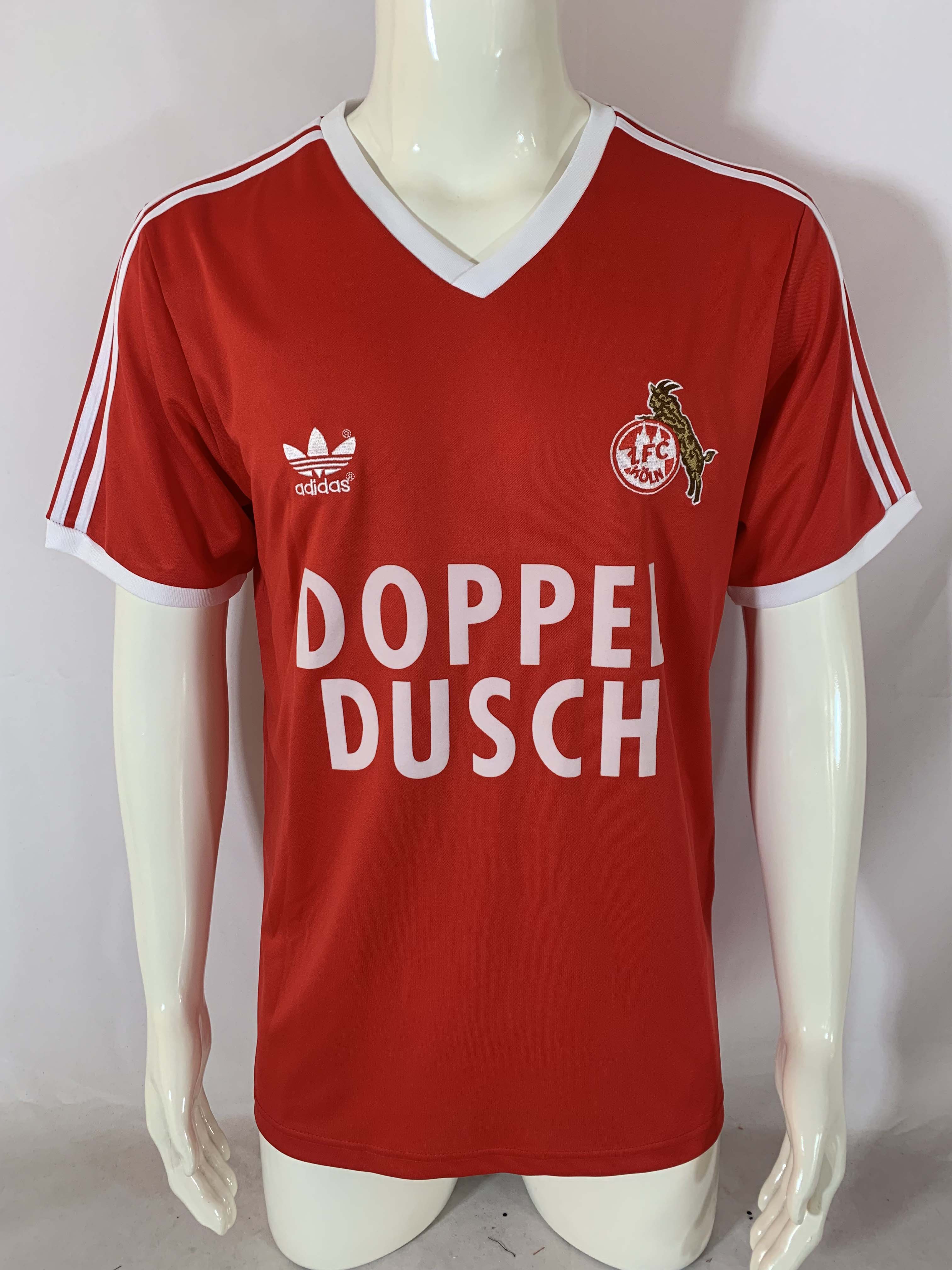 1984/1985 Retro FC Köln Away Football Shirt 1:1 Thai Quality