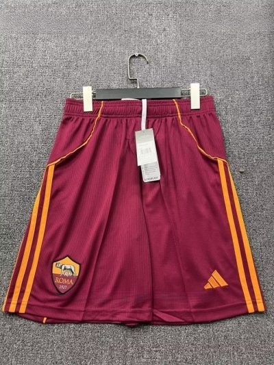 2025/2026 AS Roma Home Shorts 1:1 Thai Quality