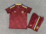 2026 Venezuela Home Football Shirt Kids Size 1:1 Thai Quality