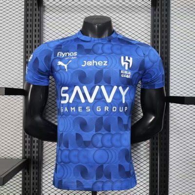 2025/2026 Player Version Al Hilal Pre-game service Football Shirt 1:1 Thai Quality