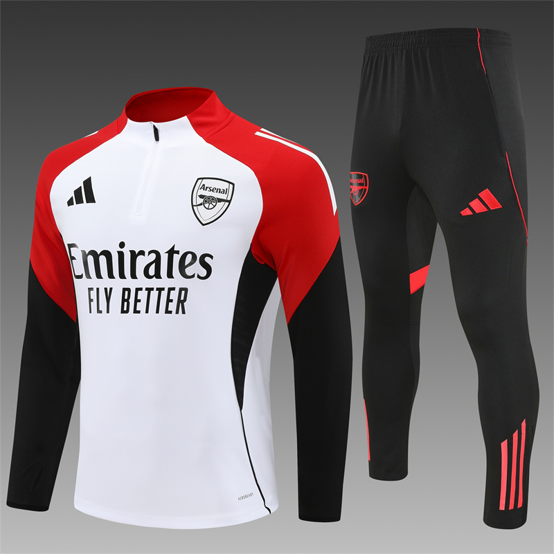 8acb526d1b31e1956069acc2c2b96a4a 2025/2026 Arsenal Half-Pull Training Suit Football Shirt 1:1 Thai Quality Set