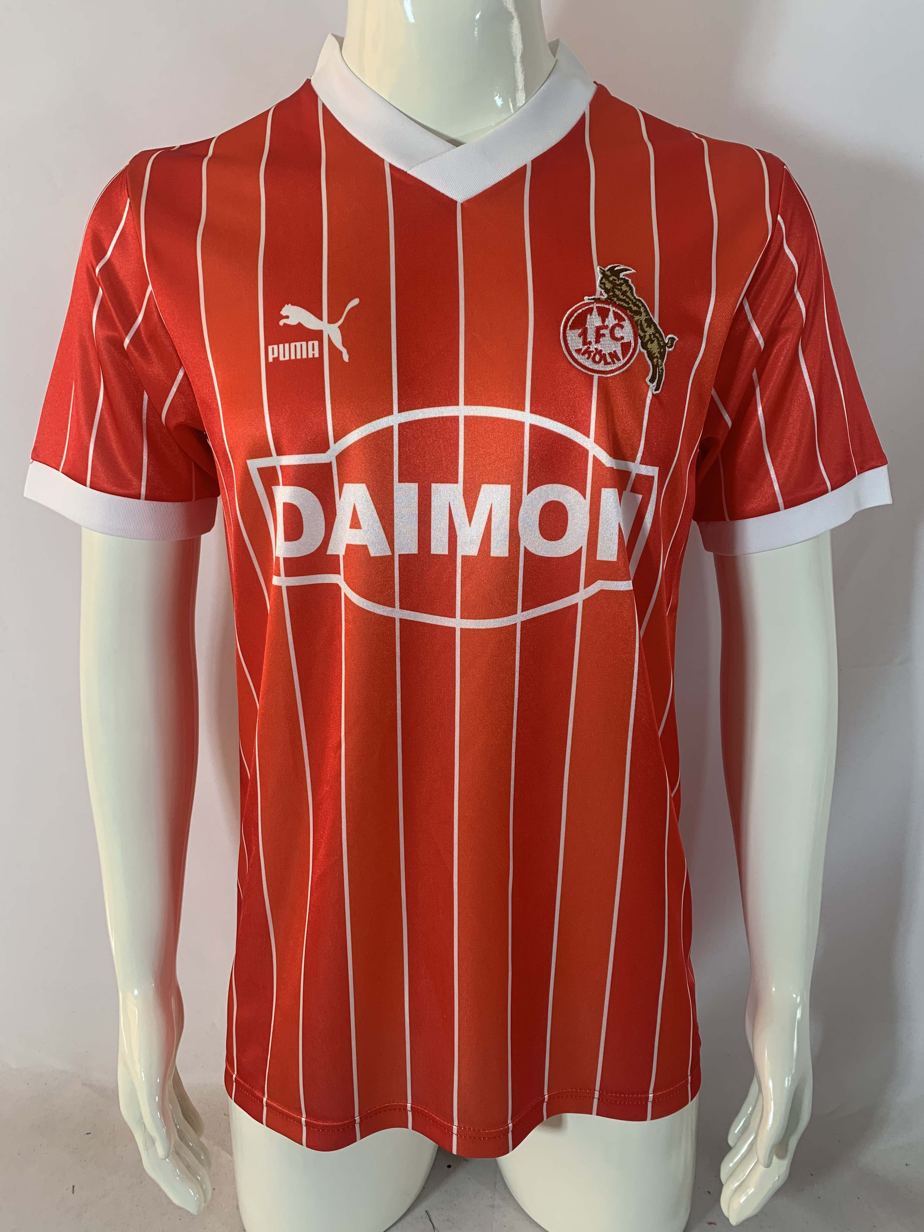 1985/1986 Retro FC Köln Away Football Shirt 1:1 Thai Quality