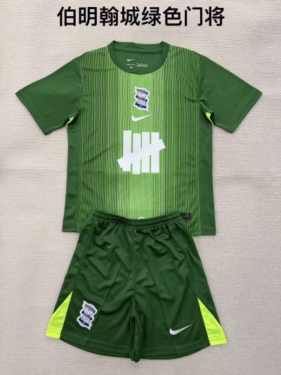 2025/2026 Birmingham Goalkeeper Football Shirt Kids Size 1:1 Thai Quality