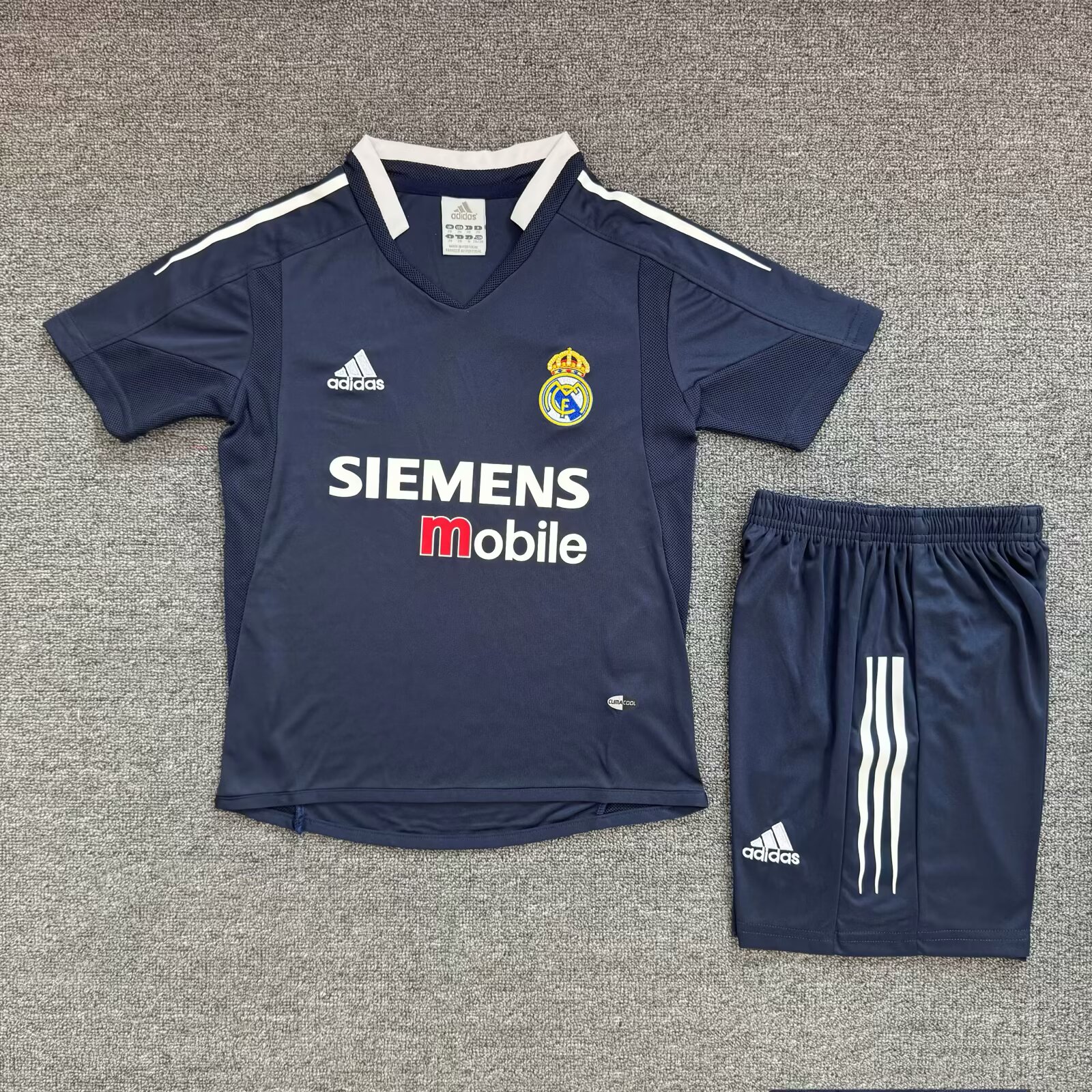 2004/2005 Retro Real Madrid Away Football Shirt Kids Size 1:1 Thai Quality