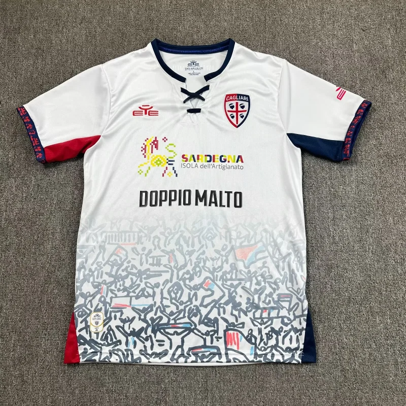 8c5ab8cbec5216e2816d90449f855286 2025/2026 Cagliari Calcio Away Football Shirt 1:1 Thai Quality